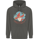 Sagittarius Dinosaur Pterosaurs Star Sign Childrens Kids Hoodie Storm Grey