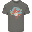 Sagittarius Dinosaur Pterosaurs Star Sign Kids T-Shirt Childrens Charcoal