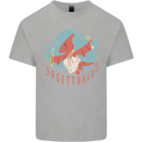 Sagittarius Dinosaur Pterosaurs Star Sign Kids T-Shirt Childrens Sports Grey