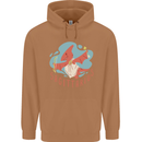 Sagittarius Dinosaur Pterosaurs Star Sign Mens 80% Cotton Hoodie Caramel Latte