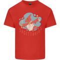 Sagittarius Dinosaur Pterosaurs Star Sign Mens Cotton T-Shirt Tee Top Red