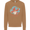 Sagittarius Dinosaur Pterosaurs Star Sign Mens Sweatshirt Jumper Caramel Latte