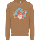 Sagittarius Dinosaur Pterosaurs Star Sign Mens Sweatshirt Jumper Caramel Latte