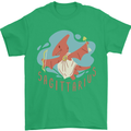Sagittarius Dinosaur Pterosaurs Star Sign Mens T-Shirt 100% Cotton Irish Green