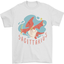 Sagittarius Dinosaur Pterosaurs Star Sign Mens T-Shirt 100% Cotton White