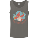 Sagittarius Dinosaur Pterosaurs Star Sign Mens Vest Tank Top Charcoal