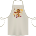 Sagittarius Female Archer Star Sign Cotton Apron 100% Organic Natural