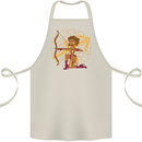 Sagittarius Female Archer Star Sign Cotton Apron 100% Organic Natural
