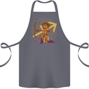 Sagittarius Female Archer Star Sign Cotton Apron 100% Organic Steel