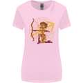 Sagittarius Female Archer Star Sign Womens Wider Cut T-Shirt Light Pink