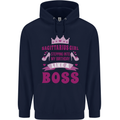 Sagittarius Girl Birthday 21st 30th 40th 50th Childrens Kids Hoodie Navy Blue
