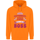 Sagittarius Girl Birthday 21st 30th 40th 50th Childrens Kids Hoodie Orange