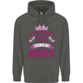 Sagittarius Girl Birthday 21st 30th 40th 50th Childrens Kids Hoodie Storm Grey
