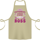 Sagittarius Girl Birthday 21st 30th 40th 50th Cotton Apron 100% Organic Khaki