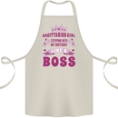 Sagittarius Girl Birthday 21st 30th 40th 50th Cotton Apron 100% Organic Natural