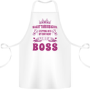 Sagittarius Girl Birthday 21st 30th 40th 50th Cotton Apron 100% Organic White