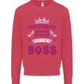 Sagittarius Girl Birthday 21st 30th 40th 50th Kids Sweatshirt Jumper Heliconia