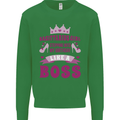 Sagittarius Girl Birthday 21st 30th 40th 50th Kids Sweatshirt Jumper Irish Green