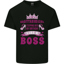 Sagittarius Girl Birthday 21st 30th 40th 50th Kids T-Shirt Childrens Black