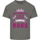 Sagittarius Girl Birthday 21st 30th 40th 50th Kids T-Shirt Childrens Charcoal