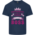 Sagittarius Girl Birthday 21st 30th 40th 50th Kids T-Shirt Childrens Navy Blue