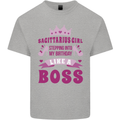 Sagittarius Girl Birthday 21st 30th 40th 50th Kids T-Shirt Childrens Sports Grey