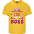 Sagittarius Girl Birthday 21st 30th 40th 50th Kids T-Shirt Childrens Yellow