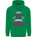 Sagittarius Girl Birthday 21st 30th 40th 50th Mens 80% Cotton Hoodie Irish Green