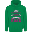 Sagittarius Girl Birthday 21st 30th 40th 50th Mens 80% Cotton Hoodie Irish Green