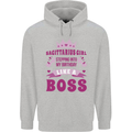 Sagittarius Girl Birthday 21st 30th 40th 50th Mens 80% Cotton Hoodie Sports Grey
