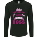 Sagittarius Girl Birthday 21st 30th 40th 50th Mens Long Sleeve T-Shirt Black