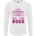 Sagittarius Girl Birthday 21st 30th 40th 50th Mens Long Sleeve T-Shirt White