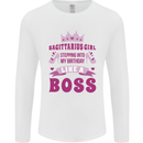 Sagittarius Girl Birthday 21st 30th 40th 50th Mens Long Sleeve T-Shirt White