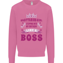 Sagittarius Girl Birthday 21st 30th 40th 50th Mens Sweatshirt Jumper Azalea