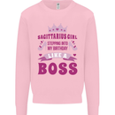 Sagittarius Girl Birthday 21st 30th 40th 50th Mens Sweatshirt Jumper Light Pink
