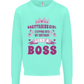 Sagittarius Girl Birthday 21st 30th 40th 50th Mens Sweatshirt Jumper Peppermint