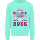 Sagittarius Girl Birthday 21st 30th 40th 50th Mens Sweatshirt Jumper Peppermint