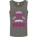 Sagittarius Girl Birthday 21st 30th 40th 50th Mens Vest Tank Top Charcoal
