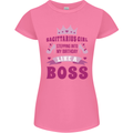 Sagittarius Girl Birthday 21st 30th 40th 50th Womens Petite Cut T-Shirt Azalea
