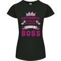 Sagittarius Girl Birthday 21st 30th 40th 50th Womens Petite Cut T-Shirt Black