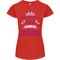 Sagittarius Girl Birthday 21st 30th 40th 50th Womens Petite Cut T-Shirt Red