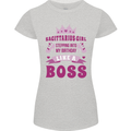 Sagittarius Girl Birthday 21st 30th 40th 50th Womens Petite Cut T-Shirt Sports Grey