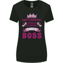 Sagittarius Girl Birthday 21st 30th 40th 50th Womens Wider Cut T-Shirt Black