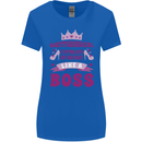 Sagittarius Girl Birthday 21st 30th 40th 50th Womens Wider Cut T-Shirt Royal Blue