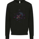 Sagittarius Star Sign Zodiac Astrological Kids Sweatshirt Jumper Black