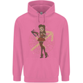 Sagittarius Steampunk Woman Star Sign Childrens Kids Hoodie Azalea