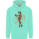 Sagittarius Steampunk Woman Star Sign Childrens Kids Hoodie Peppermint