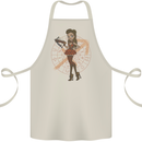 Sagittarius Steampunk Woman Star Sign Cotton Apron 100% Organic Natural