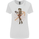 Sagittarius Steampunk Woman Star Sign Womens Wider Cut T-Shirt White