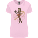 Sagittarius Steampunk Woman Zodiac Womens Wider Cut T-Shirt Light Pink